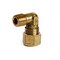 Homeplus+ ATC 5/16 in. Compression X 1/8 in. D MPT Brass 90 Degree Street Elbow 6JC121010711024 - alternate 2